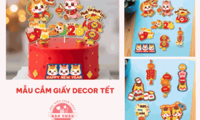 Cắm Giấy Decor Tết – Phụ Kiện “Quốc Dân” Làm Nên Hương Vị Xuân