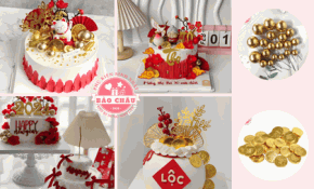Phụ Kiện Trang Trí Bánh Tết: Đẹp Tinh Tế Cho Bánh Lớn Và Bánh Mini
