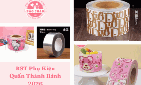 BST Phụ Kiện Quấn Thành Bánh: Giải Pháp Trang Trí Thông Minh Cho Mọi Mẫu Bánh 2026
