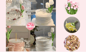 Phụ Kiện Hoa Tulip – Bí Quyết Decor Bánh Kem Sang Nhẹ, Thanh Lịch