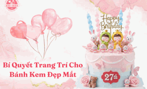 Bí Quyết Chọn Và Phối Hợp Nến, Tượng Trang Trí Cho Bánh Kem Đẹp Mắt