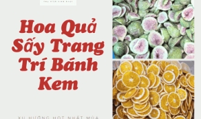 Hoa Quả Sấy Trang Trí Bánh Kem – Tự Nhiên, Thơm Ngon, Tăng Thẩm Mỹ Cho Chiếc Bánh