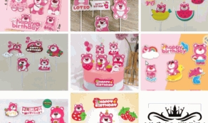 Cắm Giấy Trang Trí Bánh Sinh Nhật – Phụ Kiện Giá Rẻ, Dễ Dùng, Tạo Hiệu Ứng Trang Trí Đẹp Mắt