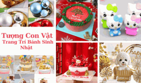 [BST] Tượng Con Vật Trang Trí Bánh Sinh Nhật Đẹp & Dễ Thương Nhất Tháng 12