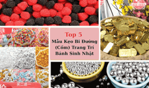 Top 5 Mẫu Kẹo Bi Đường (Cốm) Trang Trí Bánh Sinh Nhật Đẹp Nhất 2026