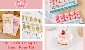[Review] Mua Nến Trang Trí Bánh sinh nhật tại TP.HCM: Kinh Nghiệm Chọn Mẫu Đẹp, Chất Lượng