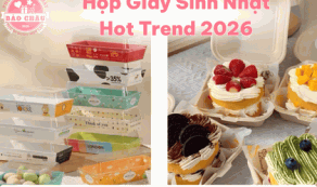 Hộp Giấy Sinh Nhật Hot Trend 2026: Phối Cùng BST Phụ Kiện Trang Trí Bánh Kem Độc Đáo
