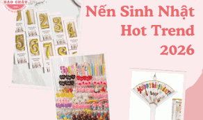 So Sánh Nến Sinh Nhật Hot Trend 2026 với Nến Truyền Thống: Sáng Tạo hay Cổ Điển?