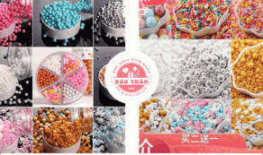 Kẹo Bi Đường Màu Sắc – Phụ Kiện Bánh Sinh Nhật Độc Đáo Cho Tiệm Bánh