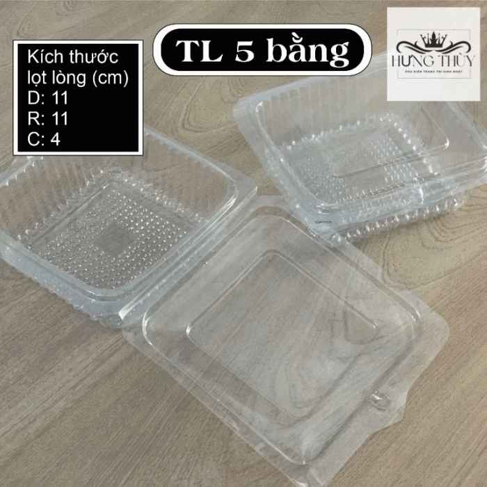 Hộp TL15 - Hộp Đựng Bánh Mặn - Ngọt - Bánh Rau Câu