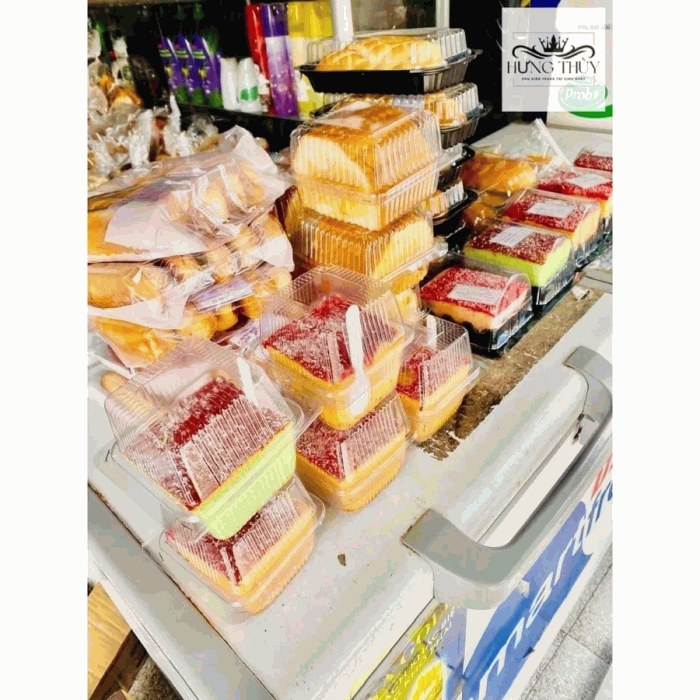 Combo 100 hộp nhựa vuông đựng bánh ngọt H05 4.9 621 đánh giá Đã bán 9,4k icon help