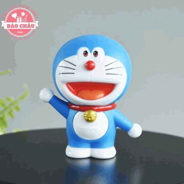 Doremon đại đứng nhựa Phụ Kiện Trang trí bánh kem bánh sinh nhật