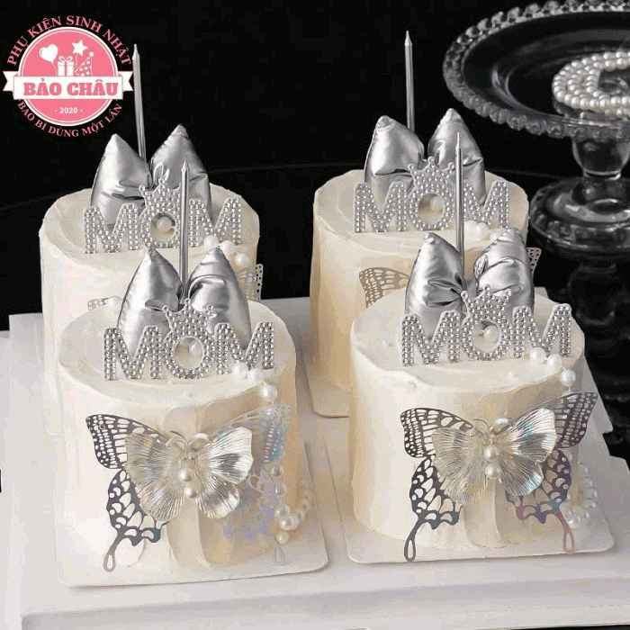 Vương Miện Trong Mini - Phụ Kiện Trang Trí Bánh Kem