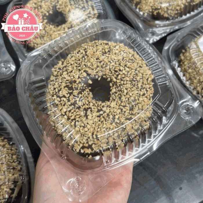 Hộp H128 - Hộp Đựng Bánh Mặn - Ngọt -Rau Câu