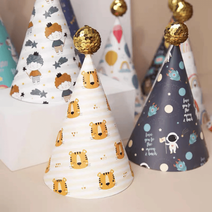 Tổng Hợp Các Mẫu Nón Bánh Kem Dễ Thương Cho Tiệc Sinh Nhật Bé Trai, Bé Gái