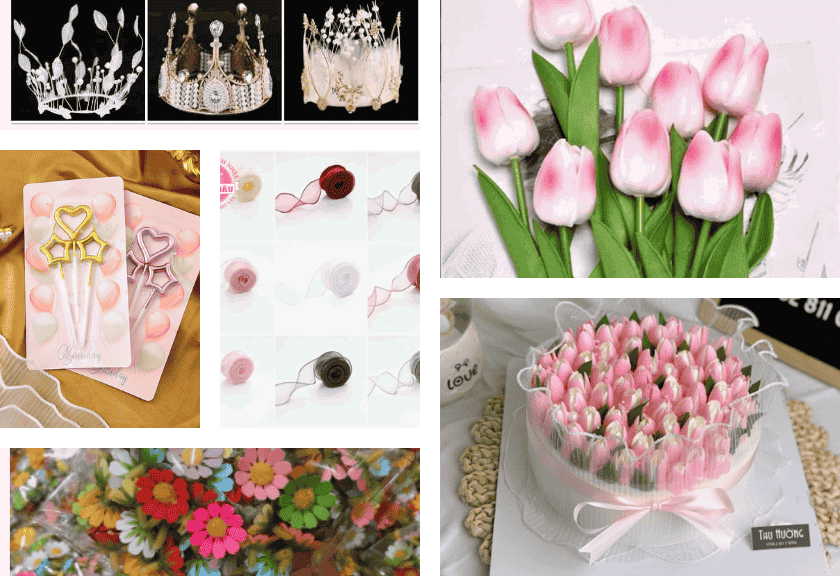 Đĩa Muỗng, Nón Bánh Kem Giá Sỉ - Giải Pháp Thông Minh Cho Tiệm Bánh Tại Biên Hòa