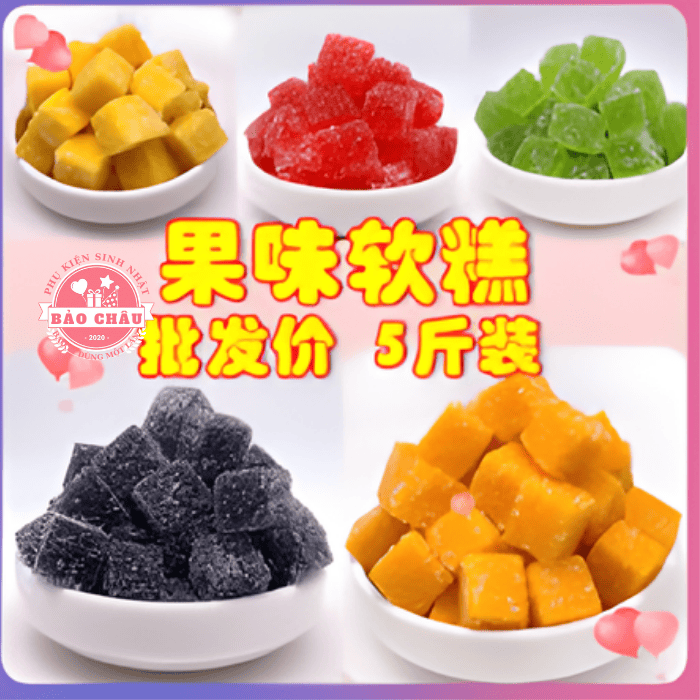 Kho Kẹo Bi Đường (Cốm) và Bánh Kẹo Trang Trí Giá Sỉ Lớn Nhất Khu Vực Quận 5