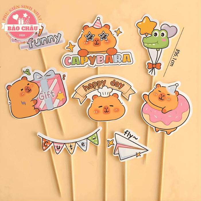 Dịch Vụ Giao Phụ Kiện Trang Trí Bánh Kem TPHCM, Biên Hòa Uy Tín