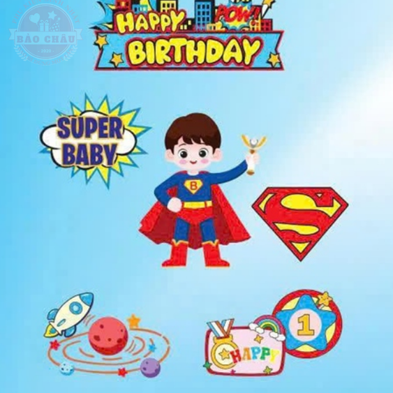 Cắm Giấy Trang Trí: Phụ Kiện Giá Rẻ Nhưng Tạo Hiệu Ứng "Triệu View" Cho Bánh Sinh Nhật