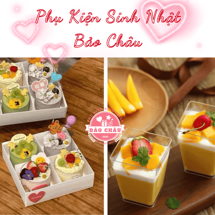 Ly Đựng Bánh – Xu Hướng Phụ Kiện Bánh Sinh Nhật 2026 Đẹp & Tiện Dụng