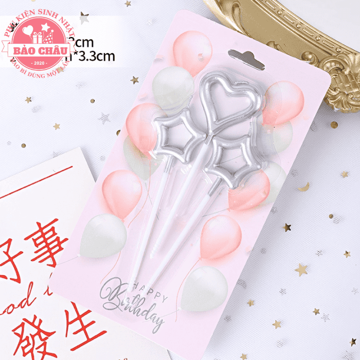 Nến Trang Trí Và Tượng Sinicon: Bí Quyết Phối Hợp Hoàn Hảo Cho Bánh Kem Ấn Tượng