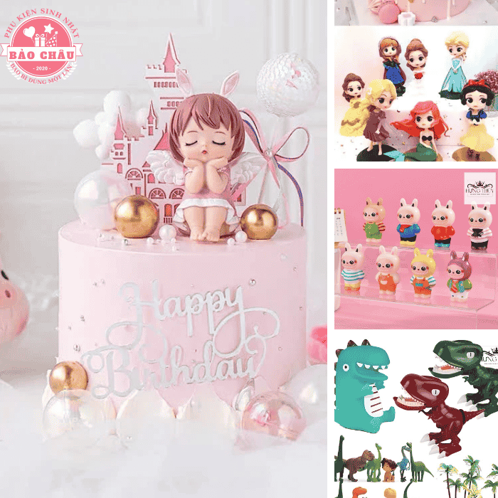 [Cập Nhật] Bảng Giá Phụ Kiện Trang Trí Bánh Sinh Nhật Hot 2026 Tại TP.HCM