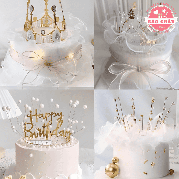 Cách Trang Trí Bánh Kem Bằng Ruy Băng & Hoa Quả Sấy Độc Đáo, Sang Trọng