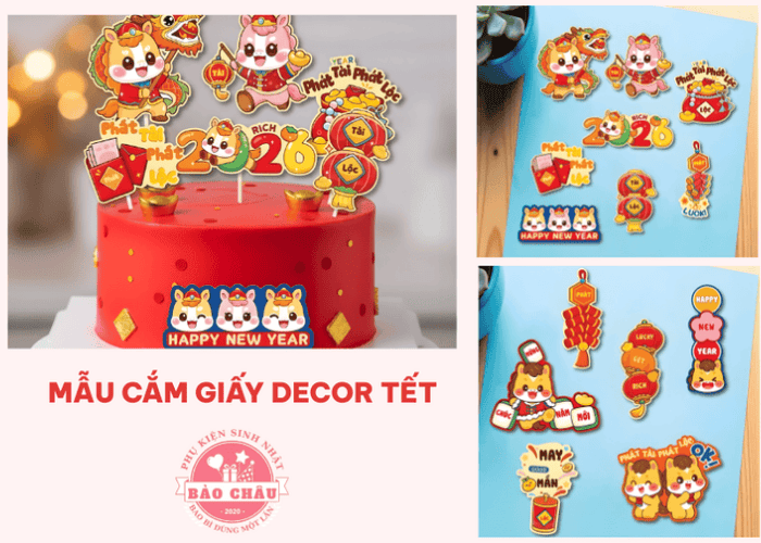 Cắm Giấy Decor Tết – Phụ Kiện “Quốc Dân” Làm Nên Hương Vị Xuân