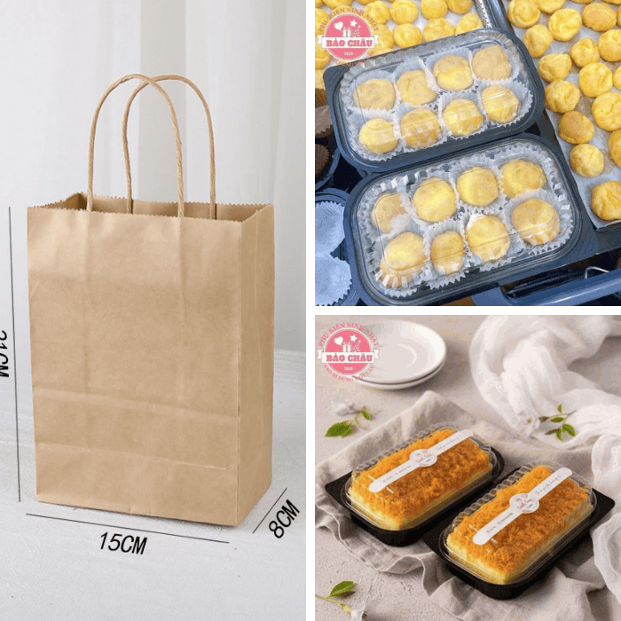 4 Kiểu Túi Dùng 1 Lần Phổ Biến Nhất Trong Ngành Bánh Hiện Nay