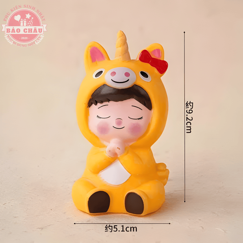 Cách Tạo Điểm Nhấn Với Tượng Con Vật Trang Trí Bánh Sinh Nhật