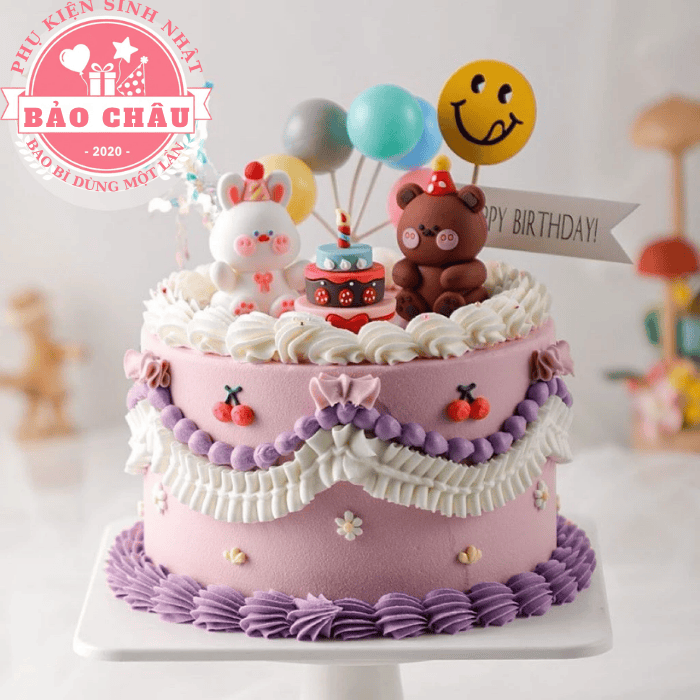 Thế Giới Tượng Silicon và Đồ Làm Bằng Đất Nặn Decor Bánh Kem Cực Chất Tại Quận 10