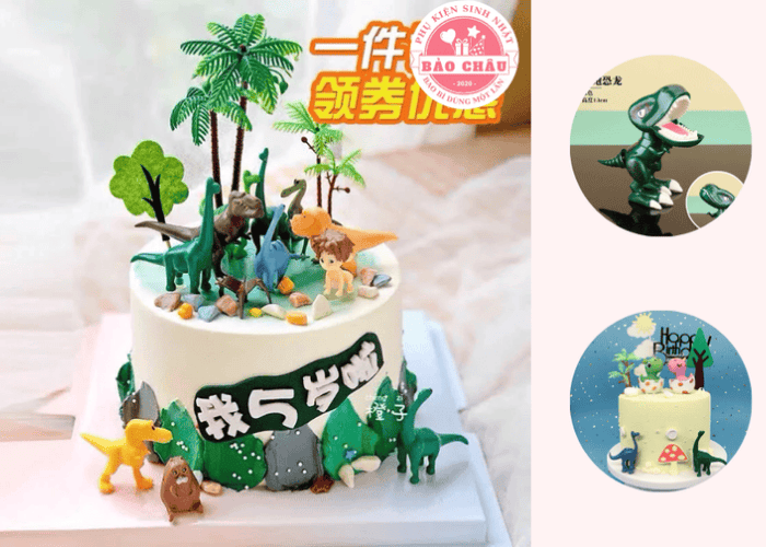 10+ Cách Trang Trí Bánh Kem Bằng Tượng Trang Trí Làm Bằng Con Vật Cực Đáng Yêu