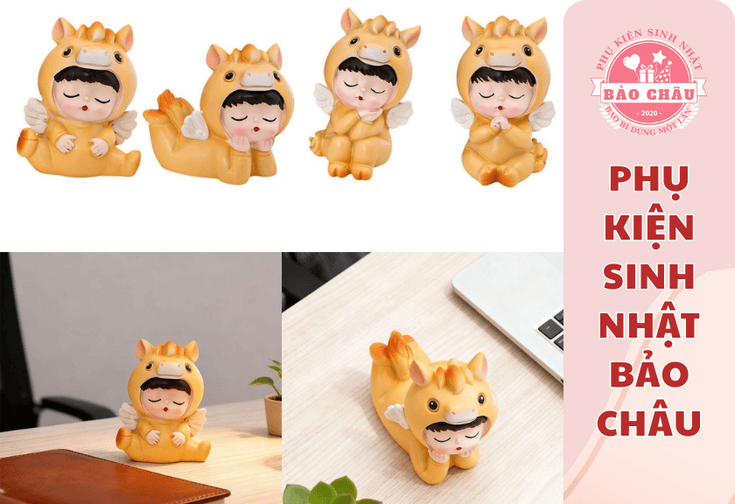 10+ Cách Trang Trí Bánh Kem Bằng Tượng Trang Trí Làm Bằng Con Vật Cực Đáng Yêu