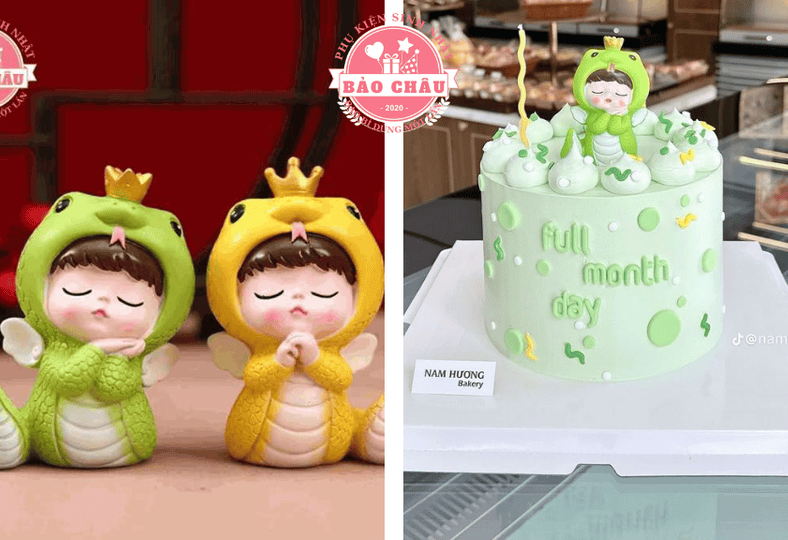 Cách Tạo Điểm Nhấn Với Tượng Con Vật Trang Trí Bánh Sinh Nhật