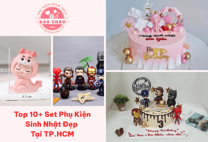 Top 10+ Set Phụ Kiện Sinh Nhật Đẹp - Giao Hỏa Tốc 2h Tại TP.HCM