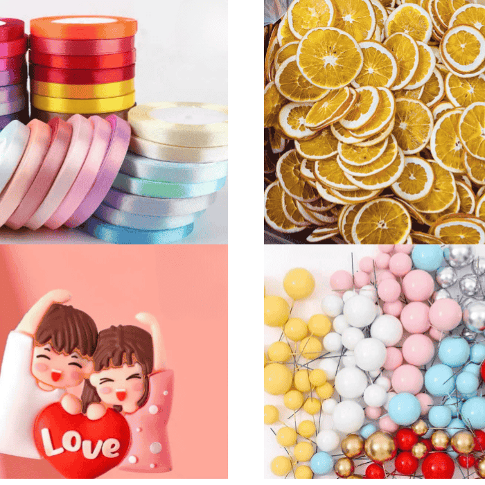 Tượng Sinicon Trang Trí - Ý Tưởng Làm Đẹp Bánh Kem Valentine Đơn Giản