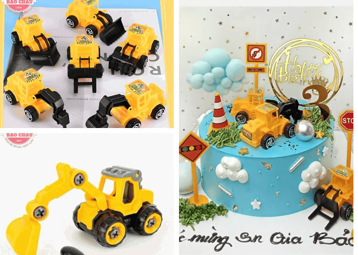 Top 3+ Mẫu Hình Xe Trang Trí Bánh Kem Được Yêu Thích Nhất 2026